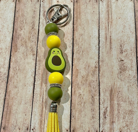 Avocado keychain