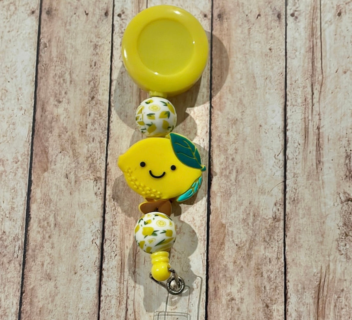 Lemon badge reel